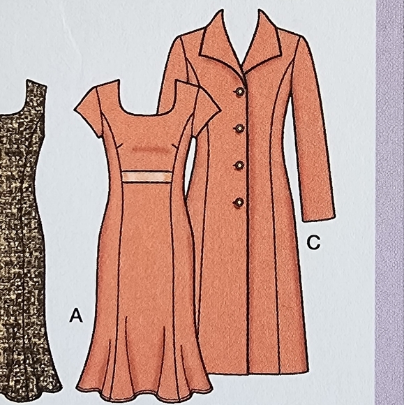 Simplicity sewing pattern dresses & jackets suiting #4014, sz: 10-18, NEW! - Picture 4 of 15